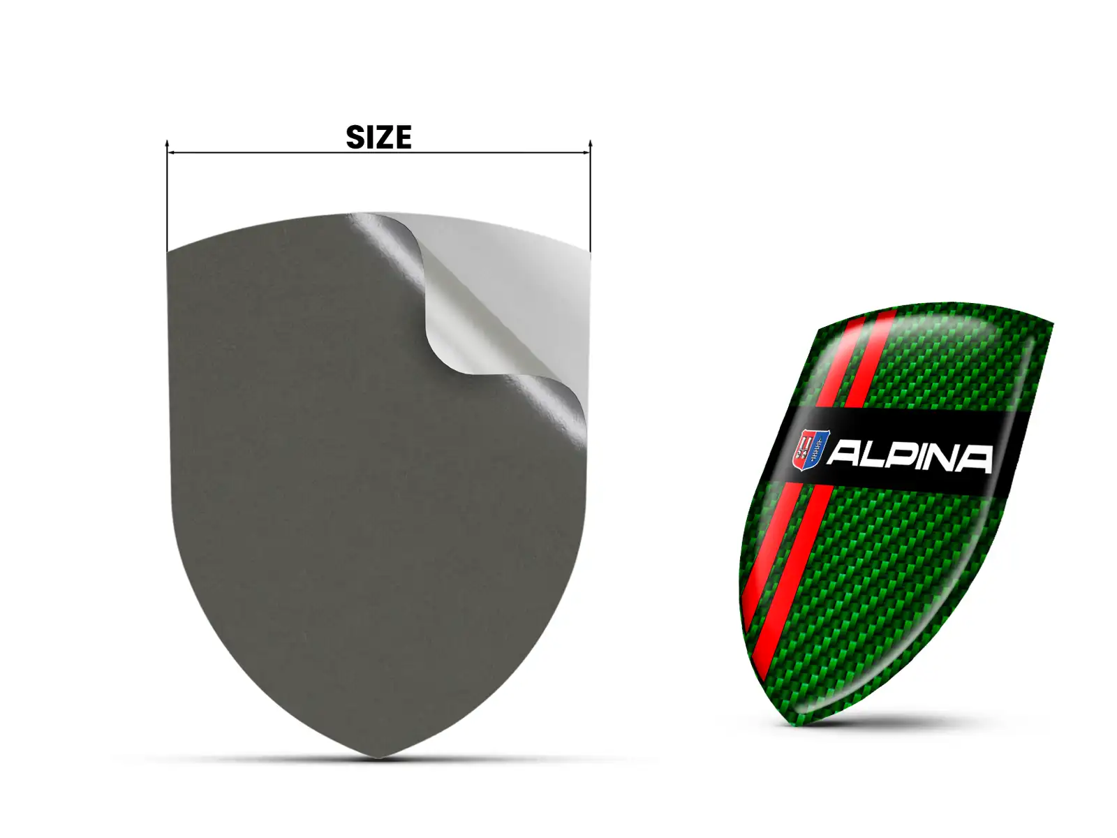 Alpina Autoaufkleber Tuning Universal Stern